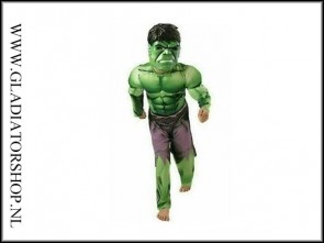Super hero Marvel Hulk kids suit
