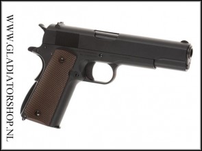 AW Custom Cybergun Colt 1911A1 Black GBB