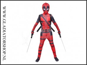Marvel super hero Deadpool verkleedpak voor kinderen