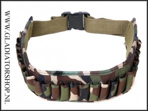 Fosco camo riem deluxe voor shotgun shell patronen 