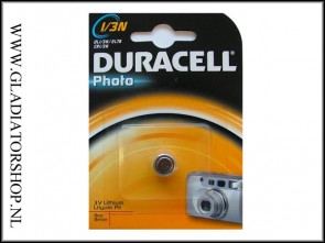 Duracell 3 volt PIL batterij