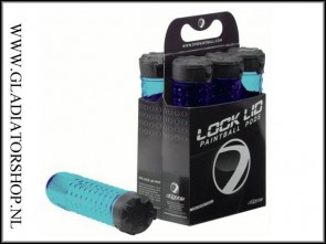 Dye Locklid 160 round pod blauw 6-pack