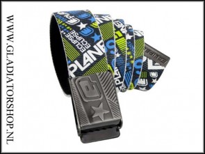 Planet Eclipse 2013 Punch riem blauw groen