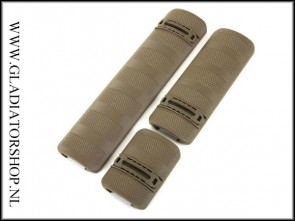 Element Airsoft AR-15 Rail Covers | Dark Earth 