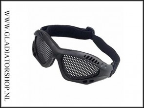 Emerson metal mesh goggles zwart