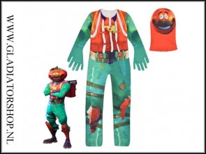 Fortnite Tomatohead cosplay skin pak voor kinderen
