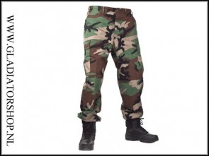 Fostex BDU combat broek woodland camo