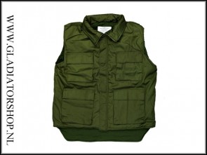 U.S.M.C. survival vestgroen bodywarmer Maat XL