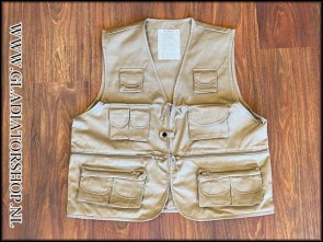 Fostex tropical vest Desert Tan Maat XL