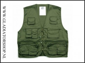 Fostex tropical vest groen