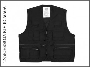 Fostex tropical vest zwart