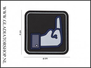 PVC Velcro Patch: Fuck FB