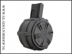 G&G M4/M16 2300rnd DRUM magazijn
