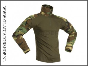 Invader Gear combat shirt Woodland