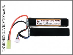 iPower LiPo 11.1V 1100mAh 20C | Mini-Tamiya