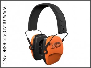 ISOTunes Defy Slim Passive Gehoorbescherming Oranje