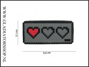 PVC Velcro Patch: Last Life Grijs