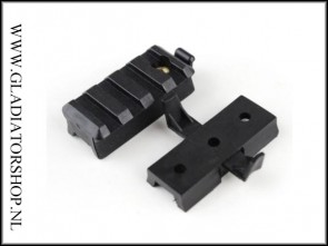 Tactical Mich helm rail accessoire clip