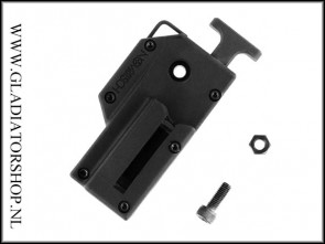 Novritsch open universal holster zwart 