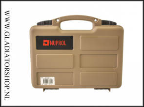Nuprol Small Pistol Hard Case Tan