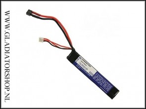 Pirate Arms LiPo 11.1V 1100mAh 20C Mini-T Plug