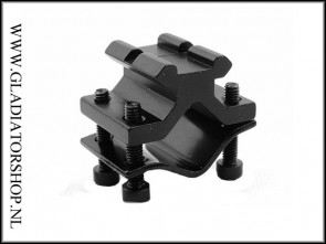 Warrior 21mm weaver universal barrel mount (1-slot).