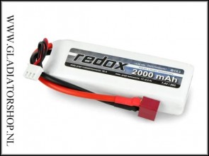 Redox LiPo 7.4V 2000mAh 30C