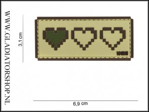 PVC Velcro Patch: Last Life Beige