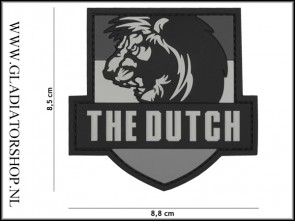 PVC Velcro Patch: The Dutch Grijs