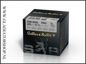 S&B .308win 180 grain FMJ 50st