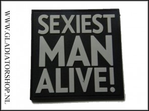 PVC Velcro Patch: Sexiest man alive