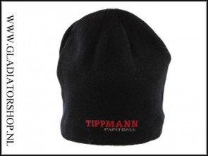 Tippmann Paintball logo beanie zwart