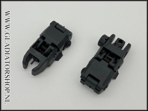 (O) Flip Up Sights AR15 Style