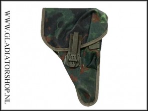 (O) German army P1/P38 holster 'Flecktarn' camo