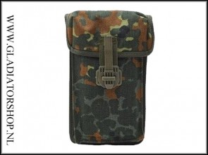 (O) German army veldfles pouch 'Flecktarn'