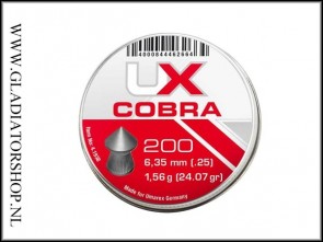 Umarex UX Cobra 6,35mm (.25) Airgun Pellets