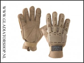 Valken V-Tac hardback full finger handschoen tan