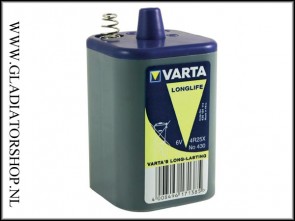 Varta 6 volt batterij