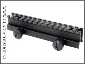ASG Scope Riser Mount 13 slots (extra hoog)