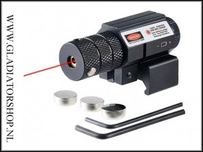 Warrior compact formaat red dot laser voor picatinny rail