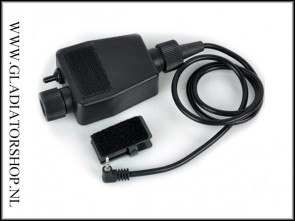 PTT kenwood connector velcro