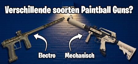 welke paintball guns kunnen er op co2 en perslucht spelen